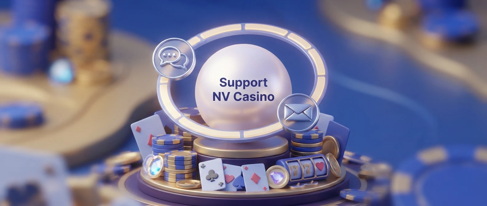 Kontakt z supportem NV Casino