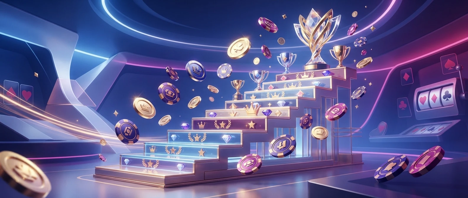 Grafika programu VIP i cashbacku w NV Casino